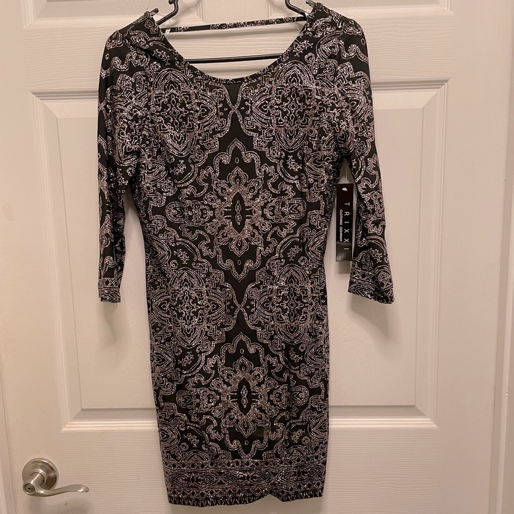 Sparkle mini dress